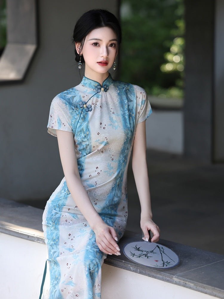 When a Qipao Meets an Unexpected Knock: A Styling Story - Taichi-Zen
