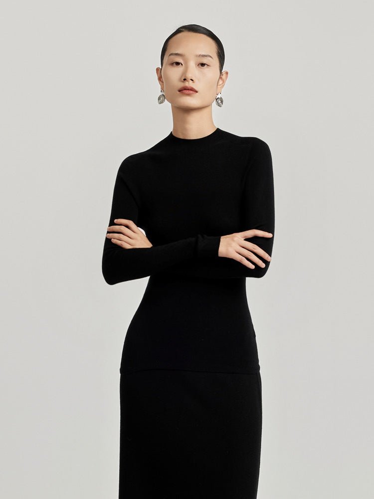 The Architect Sweater – 18 - Gauge German Merino Armor - Taichi - Zen