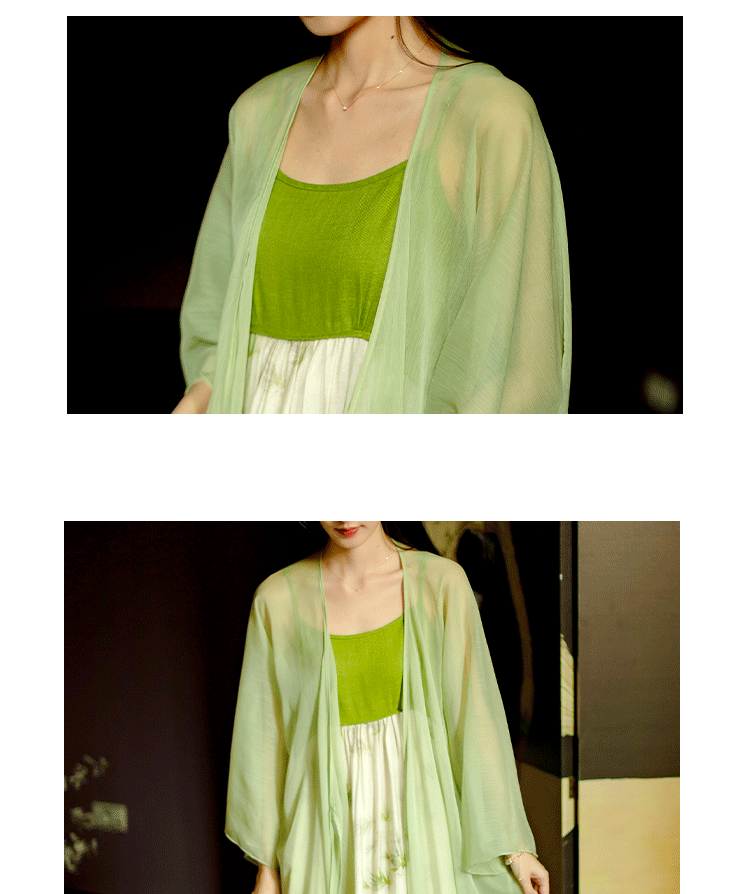 Han-Inspired Summer Dress in Raw Ramie – Clean Lines, Quiet Shape