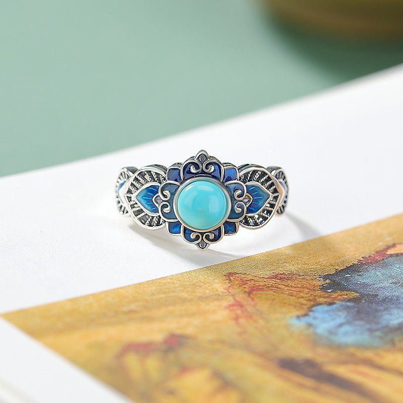 Turquoise Talisman Duo – The Earth's Whisper to Your Skin - Taichi - Zen