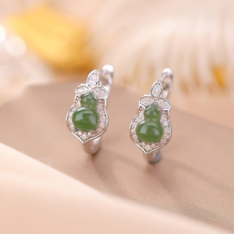 S925 Sterling Silver & Hetian Jade Collection "Pulse of the Earth" Living Jewelry - Taichi - Zen