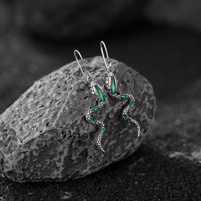 S925 Sterling Silver Serpent Jewelry Collection – Bold Snake Motif Designs - Taichi - Zen