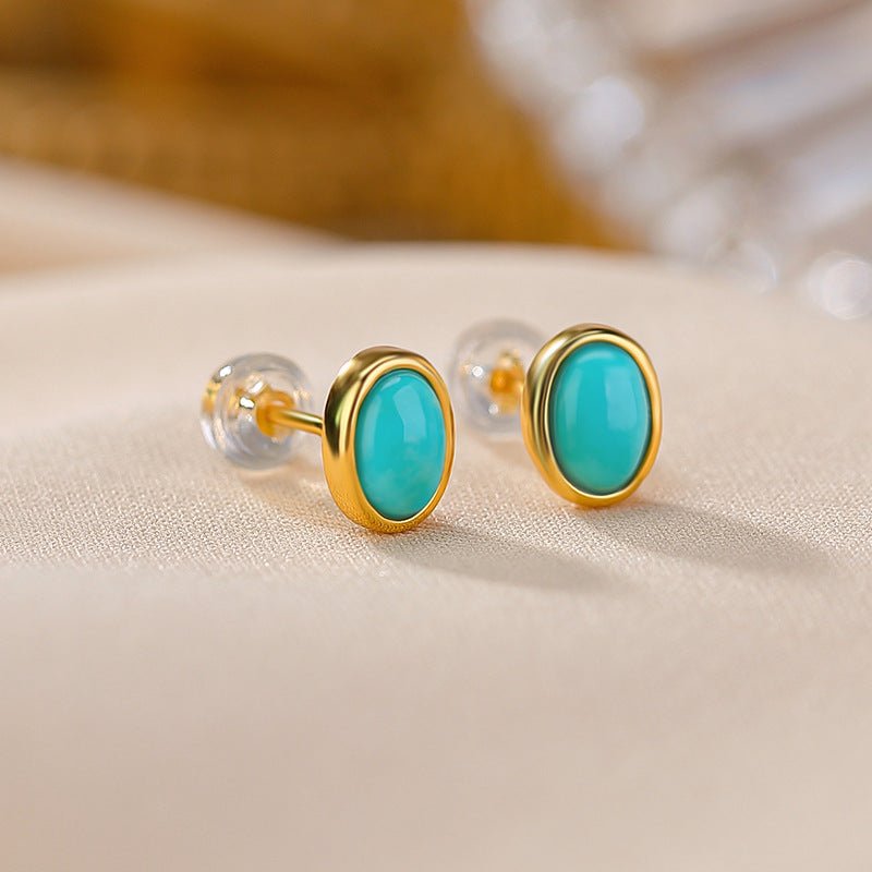 Turquoise Talisman Duo – The Earth's Whisper to Your Skin - Taichi - Zen