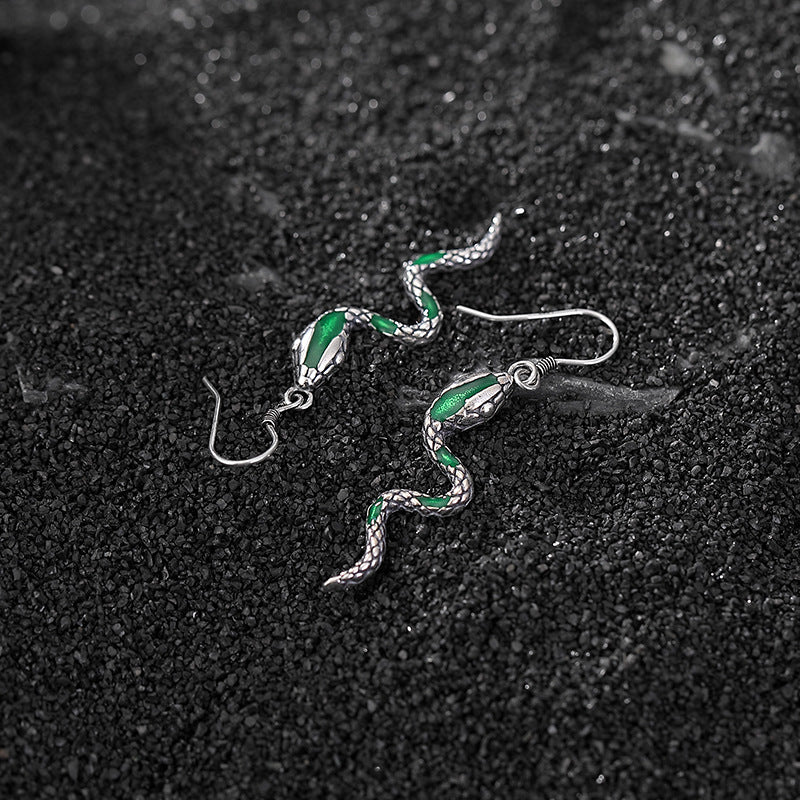 S925 Sterling Silver Serpent Jewelry Collection – Bold Snake Motif Designs - Taichi - Zen