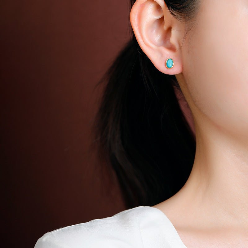 Turquoise Talisman Duo – The Earth's Whisper to Your Skin - Taichi - Zen