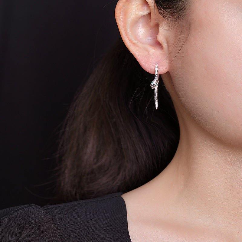 S925 Sterling Silver Serpent Jewelry Collection – Bold Snake Motif Designs - Taichi - Zen