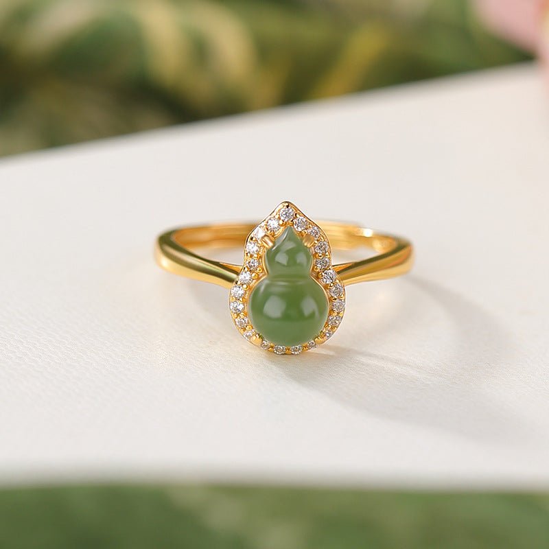 S925 Sterling Silver & Hetian Jade Collection "Pulse of the Earth" Living Jewelry - Taichi - Zen