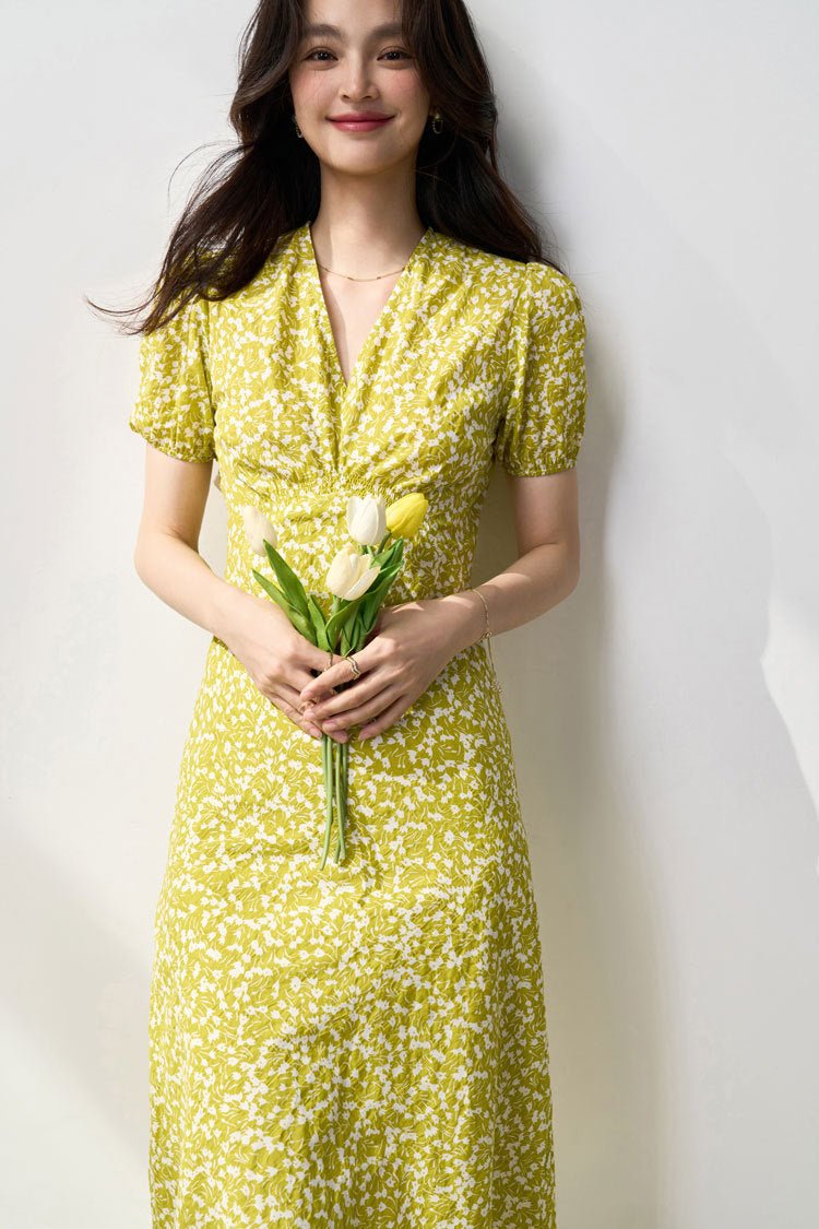 Summer Lime Dress – Light Bloom, Quiet Shape - Taichi - Zen
