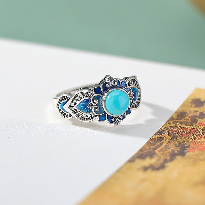 Turquoise Talisman Duo – The Earth's Whisper to Your Skin - Taichi - Zen