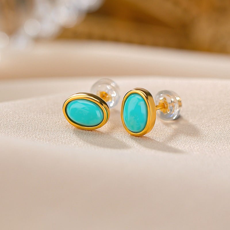 Turquoise Talisman Duo – The Earth's Whisper to Your Skin - Taichi - Zen