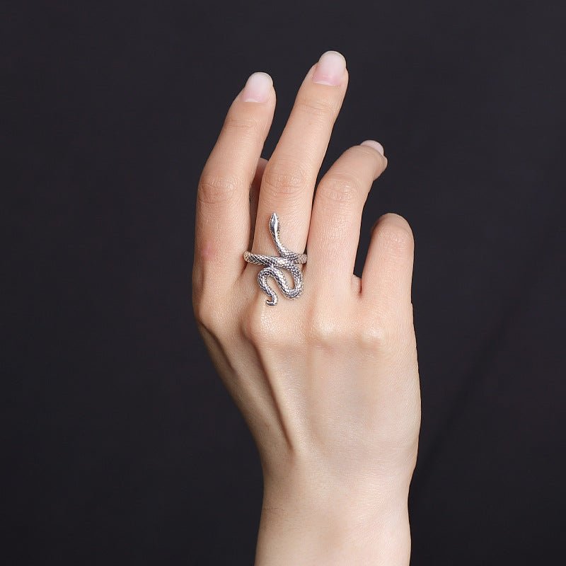 S925 Sterling Silver Serpent Jewelry Collection – Bold Snake Motif Designs - Taichi - Zen