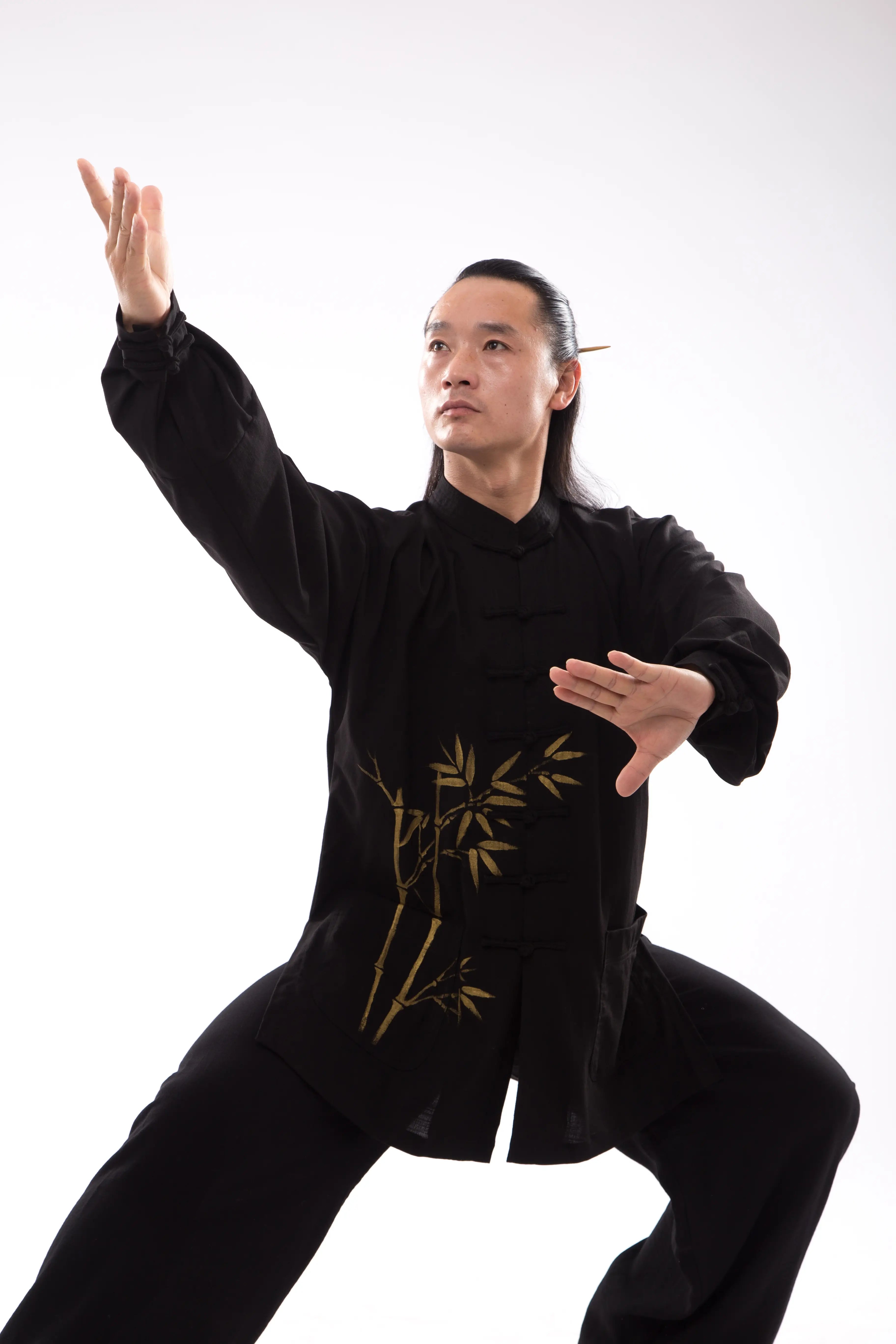 White Tai Chi Hanfu | Unisex Chinese Martial Arts Garment | Taichi-Zen